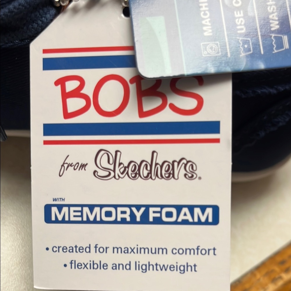 BOBS by Skechers Navy Sneakers - Picture 8 of 8